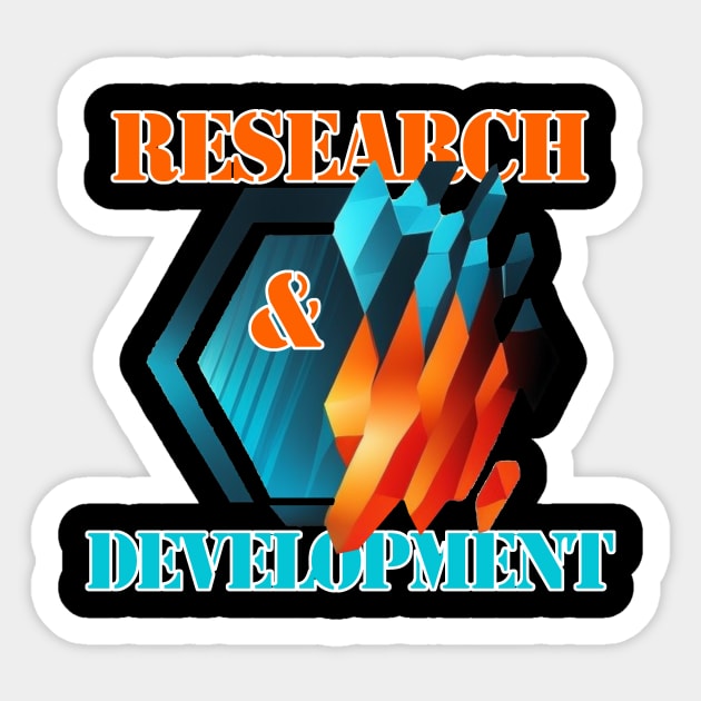 Biomedical Research and Development R&D Sticker by TriHarder12